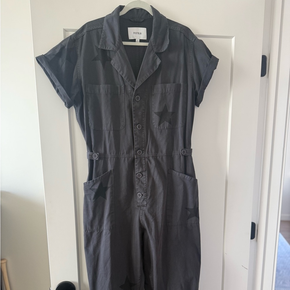 Pistola Charcoal Star Jumpsuit